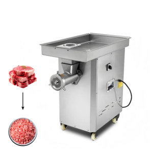 Industrial Electric <b>Meat</b> Mincer Stainless Steel Automatic <b>Grinder</b> Single Phase European Plug New - Product Image 5