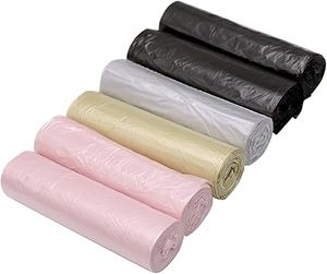 Bolsas de Basura Desechables de Polietileno con Sellado Térmico Pequeño Huamaohengchun para Contenedores de Basura de Oficina y Baño - Product Image 1