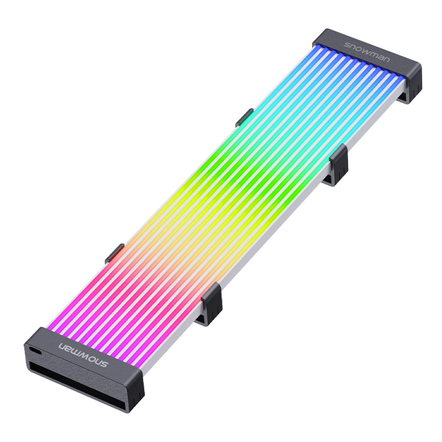 Snowman Motherboard 24pins Vest  Top Fashion Desktop Gaming PC Case with ARGB Cable PSU Extension RGB Cable-Stock Available