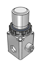 Vanne de régulation de vide IRV10-N07, interface 1/4 po, 140 L/min, 60°C