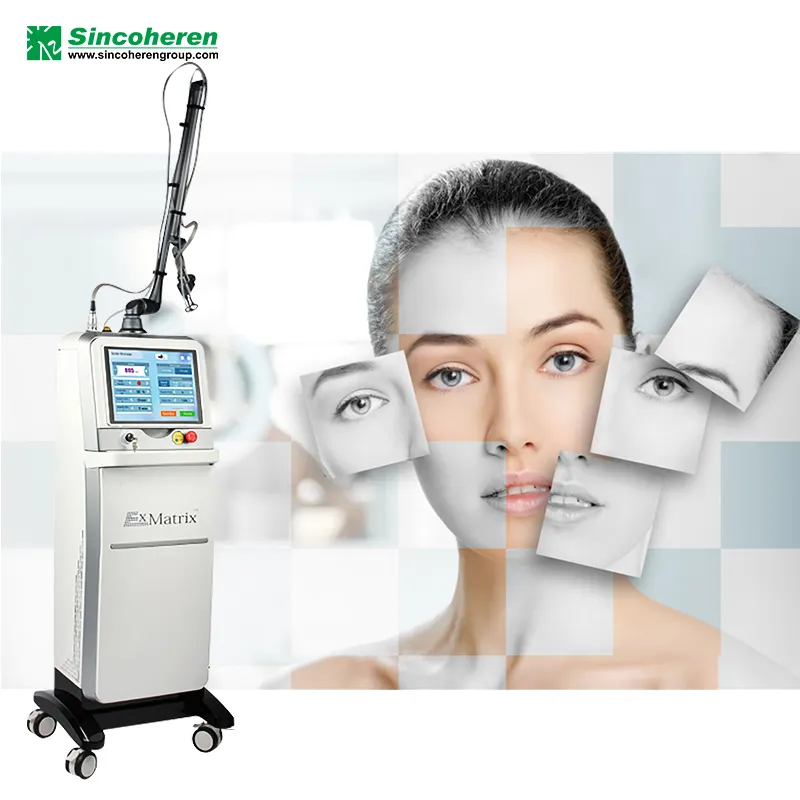 2023 scanner frazionario laser vaginale facciale professionale che agisce sulla pelle con micro-fori macchina laser co2 laser rejuven della pelle