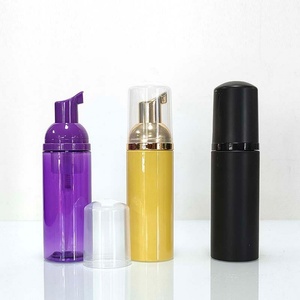 30ml 50ml <b>Empty</b> Facial Foaming Pink God <b>Plastic</b> Lash Shampoo <b>Bottles</b> Eyelash Extension Soap Foam Pump Cleanser Set Foam <b>Bottle</b> - Product Image 5