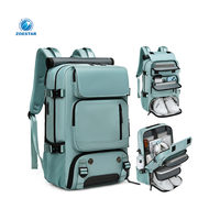 Sac à dos professionnel 2-en-1 en polyester imperméable, grande capacité, multi-compartiments, avec coussin d'air, ceinture de maintien – Vente chaude