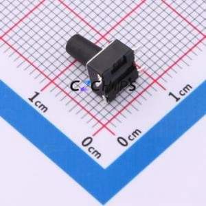 J4B0953110 Tactile Switch SMD-4P,6x6mm Switch Single Pole Single Throw Round Button 2.6N 6mm - Product Image 2