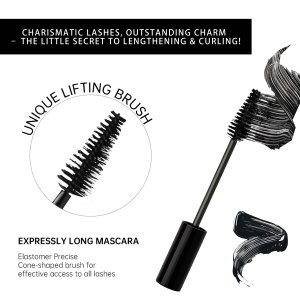VISTY-<span class=keywords><strong>Mascara</strong></span> Vegan 4D noir Tube allongeant les cils, extension imperméable à l'eau, en fibre <span class=keywords><strong>de</strong></span> soie 4D vegan - Product Image 4