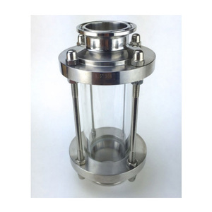 Vitre de contrôle sanitaire en acier inoxydable 304 304L 316L pour les industries pharmaceutiques avec verre de quartz borosilicaté de haute qualité - Product Image 5