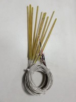 Sensor RTD Pt100 de 3 Cables a Prueba de Agua de Alto Rendimiento Haichen, Conexión de Rosca de Acero Inoxidable, Uso Industrial OEM