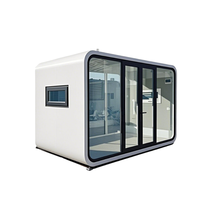 Cabine capsule moderne personnalisée Gangte, préfabriquée, portable, design respirant, garantie de 2 ans, fabriquée en panneaux sandwich en acier