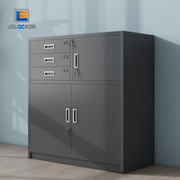 Fabricant classeur de bureau armoire basse boîte en métal casier équitation tiroir coulissant armoire murale en métal