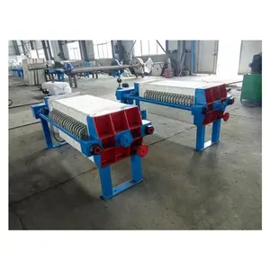 plate and frame filter press for waste water treatment plant sludge dewatering machine