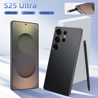 Teléfono Inteligente S25 Ultra Android Deca Core 108MP Pantalla de 6.9" 120Hz 16GB RAM 1TB ROM MTK Doble SIM CDMA LTE 5G Desbloqueado Carga Rápida