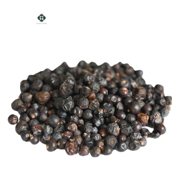 DU SONG ZI New Crops Ripe Fruits High Quality Dried Black Juniper Berries