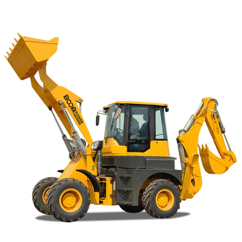 Chinese Factory Wholesale backhoe loader tractor Mini Tractor Backhoe Loader small backhoe with attachment