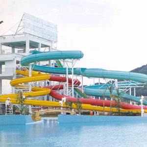 Scivolo d'acqua aperto della piscina professionale + fabbrica all'aperto dell'acquascivolo della vetroresina In cina - Product Image 4