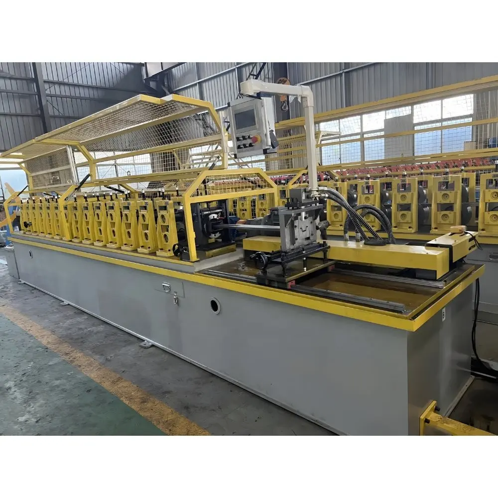 High Speed 0-120 Meters/Minute Gypsum Board Roof Batten Top Hat Furring Roof Truss Omega Channel Drywall Roll Forming Machine