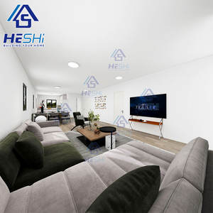 บ้านสำเร็จรูปแบบขยายได้หรูหราพร้อมห้องครัวแบบเตรียมแผงวิลล่าแบบพกพา - Product Image 3