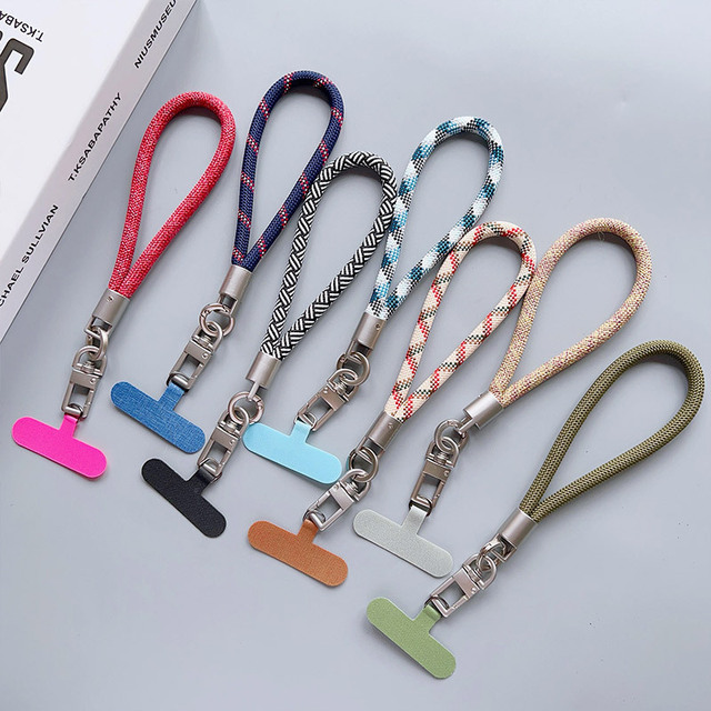 Hot Selling Convenient Around-the-hand Mobile Phone Strap With Durable Lanyard Patch Phone Lanyard Wrist Strap for Cell Phone