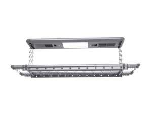 Séchoir à linge <span class=keywords><strong>électrique</strong></span> pliable intelligent avec chauffage et éclairage LED pour salle de bain, buanderie, intérieur et balcon - Product Image 3