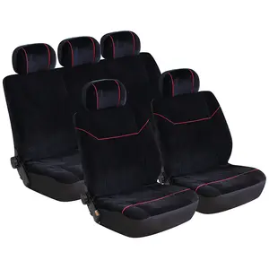 Hot Koop Fabrikant Autostoelbeschermer 5 Stoelen Universele Autostoelhoes Pu Leer