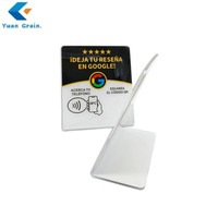 Support personnalisé en acrylique RFID NFC avec code QR, design étanche pour cartes de visite, cartes de membre, contrôle d'accès aux hôtels (personnalisable)