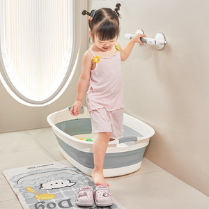 KS Suction Cup <b>Grab</b> <b>Bar</b> 55kg Load Capacity Wall Mounted Anti Slip For Bathroom Toilet Safety - Product Image 3