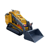 ICOUGAR CG827B Mini Loader dengan Lampiran Backhoe & Dozer Blade Mesin Diesel Euro5 Pompa Hidrolik untuk Pemindahan Tanah & Persiapan Lokasi