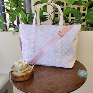 Bolso de mano de verano 2025 para mujer, bolso de mano de nailon de diseñador de lujo famoso, bolso de compras rosa de cubo grande, bolso de mano con bolsillo - Product Image 2
