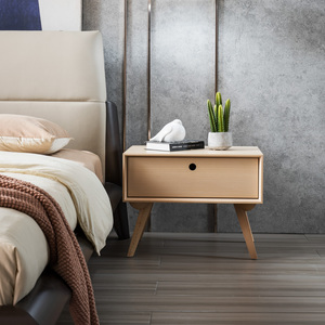 Chinese Classic Design Bed Side Night <strong>Table</strong> Bedroom Solid White <strong>Beech</strong> Wood <strong>Bedside</strong> <strong>Table</strong> - Product Image 3