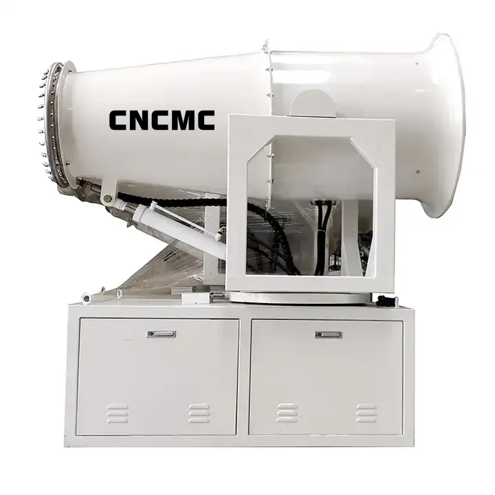 Máquina de cañón de seguridad de supresión de polvo Precio de fábrica 60M 80M 100M Control de polvo Cañón de niebla industrial