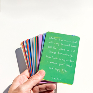 Cartes de gratitude personnalisées Cartes d'affirmation <span class=keywords><strong>positive</strong></span> Citations d'affirmation quotidiennes pour femmes - Product Image 5