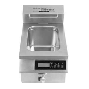 Freidora Eléctrica Industrial de Inducción de 8L para Cocina de Alta Eficiencia, Máquina Freidora para Restaurantes y Cadenas de Comida Rápida - Product Image 5