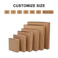 Boîtes à emporter EU PACK W fabriquées en Chine, 12 x 12 x 1,75 pouces, pour livraison de nourriture, cadeaux, emballages à emporter, boîtes à pizza en carton fin