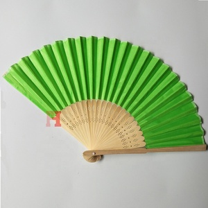Venta de la fábrica de calidad superior de seda artificial baile folk fan - Product Image 2