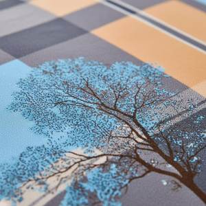 Parure de lit douillette à carreaux en coton 100% pour lit double/queen, housse de couette lavable avec taies d'oreiller assorties - Product Image 5