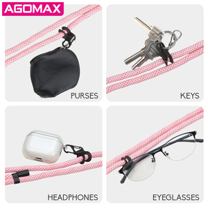 Custom Outdoor Travel Anti Theft Long Universal Adjustable Detachable <b>Polyester</b> Crossbody Nylon Mobile Phone <b>Lanyard</b> - Product Image 6