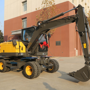 Envío Gratis: Excavadora de Ruedas/Goma para Trabajos de Excavación, 8, 9, 10, 12 y 15 Toneladas, en Venta - Product Image 2