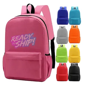 Ready to Ship No Need To Wait NO MOQ Low Price Custom Book School Bags Back pack Book Schoolbag for 5-14 Years Old Students