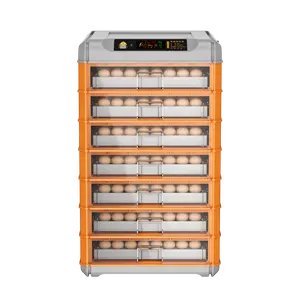 Vente incubateur de style coulissant modèle de tiroir 320 capacité incubateur d'oeufs de poulet avec 7 couches