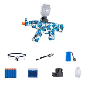 최고의 판매 안전 야외 전기 물 총알 튄 볼 젤 블래스터 AK47 총 장난감