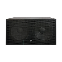 Subwoofer passif extérieur de 18 pouces 1200W pour les écoles, les hôtels, les bâtiments gouvernementaux, les salles multifonctions, les scènes audio