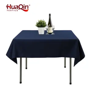 결혼식 제조 업체 직접 파란색 직사각형 청소 테이블 천