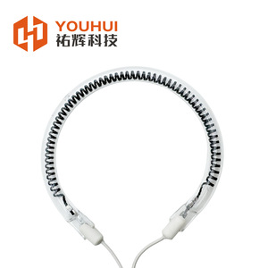 Youhui Carbon Fiber Infrared <b>Heating</b> Lamp <b>Tube</b> Custom Made Oval Shape For Far Infrared Radiation - Product Image 2