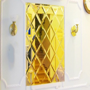 Wall Mounted Diamond Spell Bevel Glass Mirror Tile for Hotel Decoration - Product Image 3
