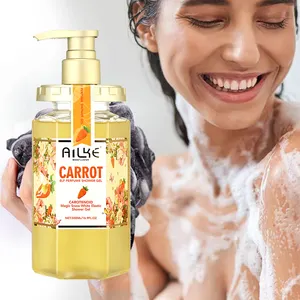 Ailke Elf Perfume Honey Peach/Avocado Snow White Nourishing Scrub Body Spa Cleansing Shower Gel