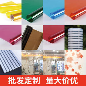 Film de membrane de construction coloré, verre transparent, translucide, décoratif, accessoires de mariage faits à la main, protection solaire, chaleur - Product Image 1