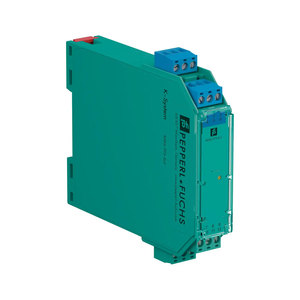 Barrière de sécurité d'isolation P+F KFA6-SR2-EX1.W.LB pour transfert de signal numérique dans les zones dangereuses - Product Image 1