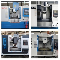 Centre d'usinage vertical CNC à cinq axes entièrement automatique VMC1050, broche conique BT40, production nationale
