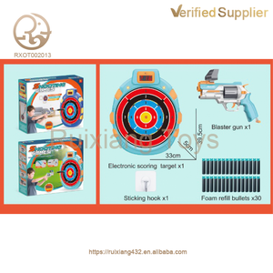 مسدسات لعبة بلاستيكية ناعمة من الإيفا بالجملة مع رصاص هوائي، ألعاب إطلاق نار إلكترونية رائعة مع نظام تسجيل النقاط الآمن للأطفال - Product Image 4