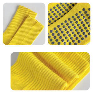 Calcetines de Pilates de caña alta, antideslizantes, de algodón, para yoga, barre, deportivos, para mujer y niña, para el hogar, estudio y gimnasio - Product Image 3