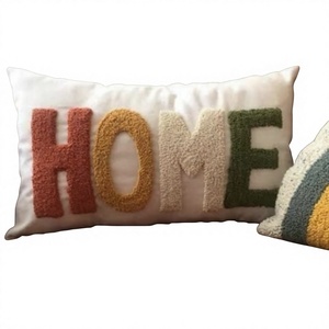 Designer Tufted Boho Pillow Cover By <b>Indian</b> Textiles H/L Handwoven Decorative <b>Throw</b> Pillow Luxury Boho Pillow Hot Selling - Product Image 1
